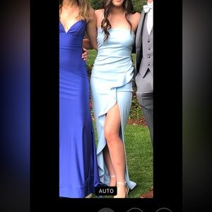 Size Medium Windsor Prom Dress Baby Blue
